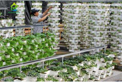 Сточная канава PVC NFT качества еды 3.0-5.0mm толстая Hydroponic для клубник